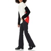 image:imageCable Stitch Womens Cable Turtleneck Sweater  Oversized Colorblock Contrast Long Sleeve Chunky Pullover Knit Top Medium CreamBlackPoppy