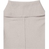image:imageCable Stitch Womens Cozy Cowl Neck Poncho  34 Sleeve Oversized Turtleneck Sweater Pullover Cape Top LargeXLarge Light Grey