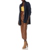 image:imageCable Stitch Womens Cozy Shawl Cardigan  Open Front Long Sleeve Sweater CoverUp Knit Coatigan with Pockets Small Navy