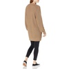image:imageCable Stitch Womens Oversized Open Front Sweater Cardigan with Pockets  Long Sleeve Rib Knit Coatigan XLarge Camel