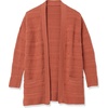 image:imageCable Stitch Womens Textured Tunic Cardigan  Open Front Long Sleeve Knit Coverup Sweater with Pockets Medium Spice