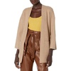 image:imageCable Stitch Womens Brushed Kimono Sleeve Sweater Cardigan  Open Front Wide Long Sleeve Coatigan with Pockets Large Marled Camel