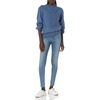 image:imageCable Stitch Womens Donegal Dots Cable Knit Sweater  Crewneck Long Sleeve Mlange Pullover Top Medium MultiDenim