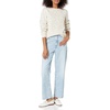 image:imageCable Stitch Womens Donegal Dots Cable Knit Sweater  Crewneck Long Sleeve Mlange Pullover Top Medium MultiIvory