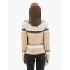 image:imageCable Stitch Womens Long Sleeve Nordic Fair Isle Turtleneck Pullover Sweater Top Small MultiCamel