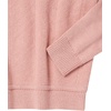 image:imageCable Stitch Womens Zig Zag Chevron Crewneck Pullover Sweater  Long Sleeve Lightweight Striped Color Blocked Knit Top Medium Pink