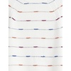 image:imageCable Stitch Womens Dotted Stripe Sweater  Crewneck Long Sleeve Knitted Pullover Top Large MultiWhite