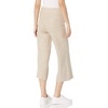 image:imageCable Stitch Womens Ribbed Drawstring Wide Leg Patch Pocket Pant