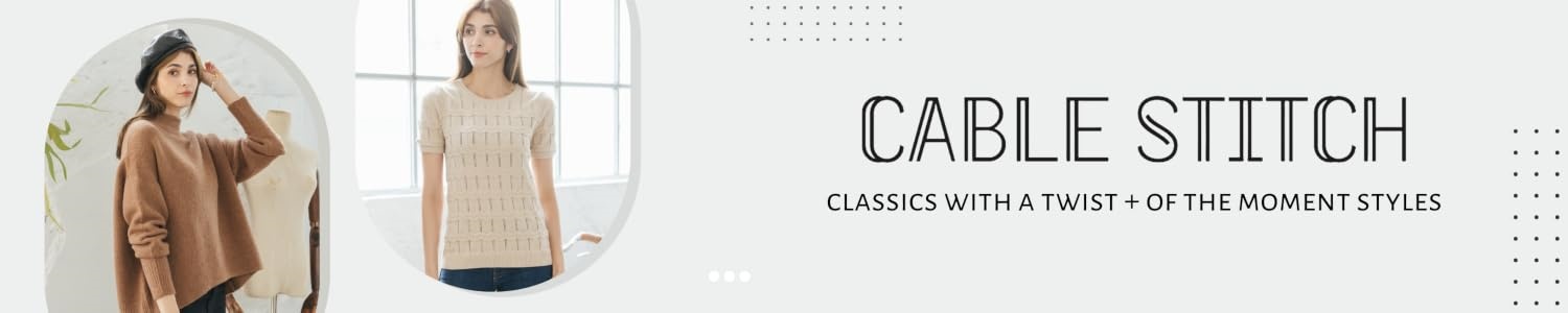 Cable Stitch – Cozy Knitwear, Sweaters and Everyday Styles Made for Comfortable, Easygoing Dressing